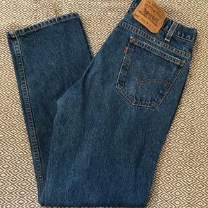 Orange Tab vintage Levi’s 505, straight leg